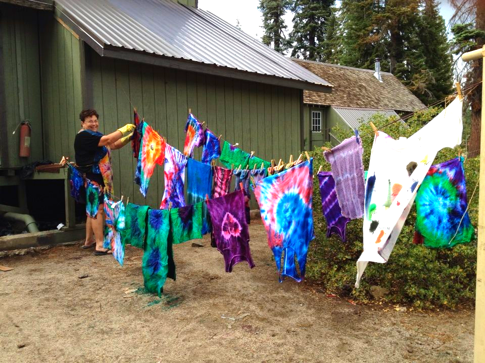 Tie Dye making